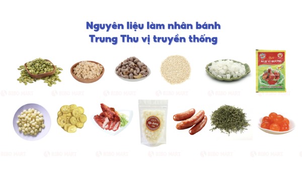 Cần chuẩn bị gì khi làm nhân bánh Trung thu vị truyền thống?