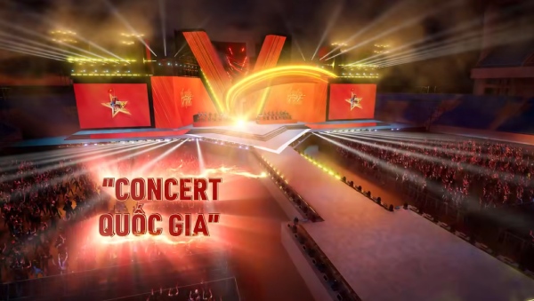 Concert bắt đầu lúc 20 giờ ngày 10/08/2025