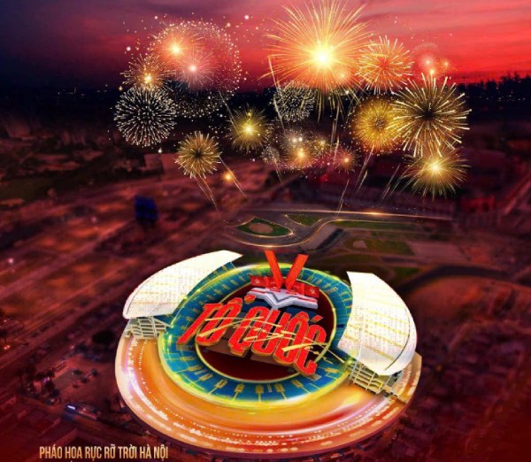 Hà Nội bừng sáng trong màn trình diễn pháo hoa mãn nhãn