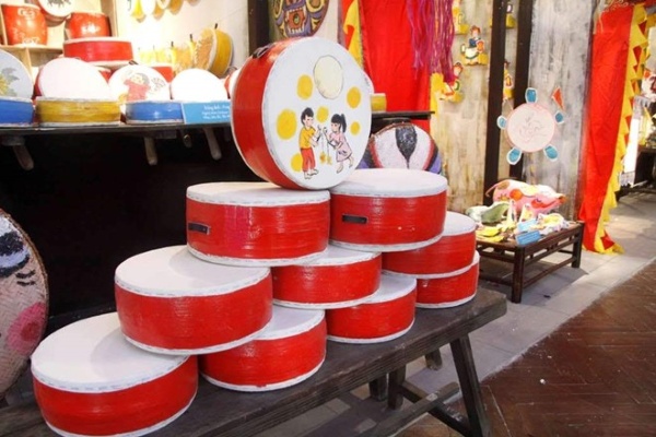 Trống ếch mang đến không khí lễ hội náo nhiệt