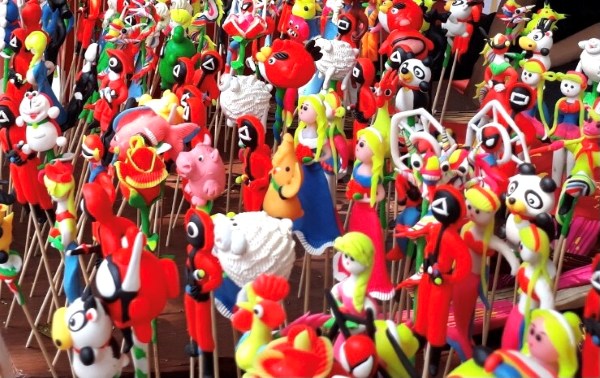 Tò he với đủ hình dáng ngộ nghĩnh