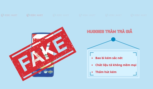 Tã Huggies hàng giả