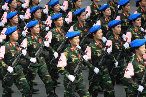 Mô hình diễu binh A70 năm 2015