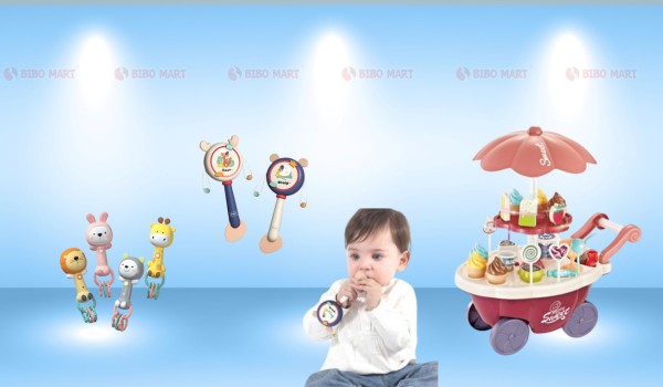 Đồ chơi hỗ trợ phát triển các giác quan cho bé dưới 3 tuổi