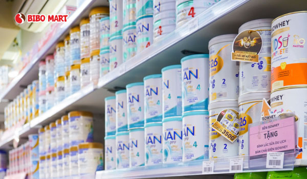 Mua sữa Nan Việt và Nan Nga chính hãng 