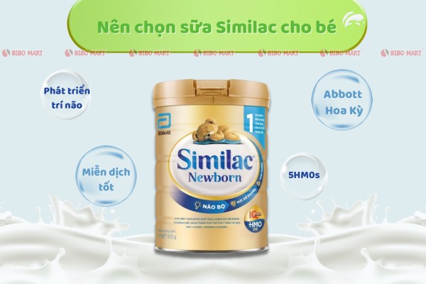 Similac Abbott Hoa Kỳ giúp bé phát triển trí não