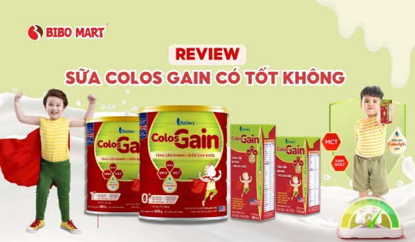 Sữa Colos Gain có tốt không? Cập nhật giá sữa ColosGain mới nhất 2025