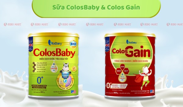Sữa ColosBaby và ColosGain