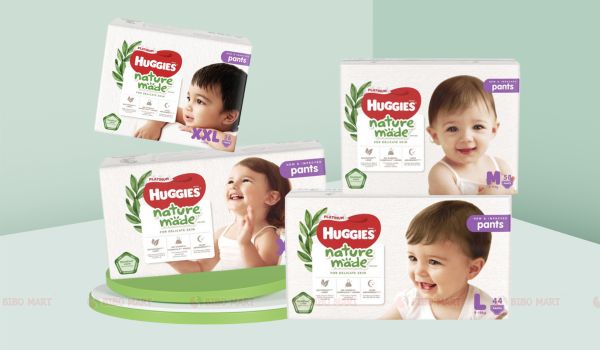 Huggies Platinum Nature Made tã quần