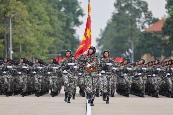 Khối đi bộ quân đội Việt Nam