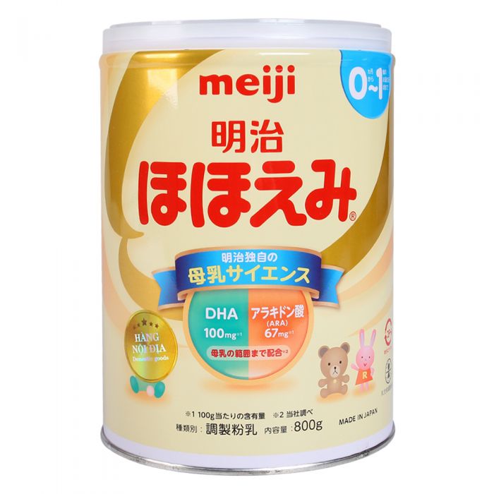 Sữa Nhật Meiji rất tốt cho hệ tiêu hóa của trẻ