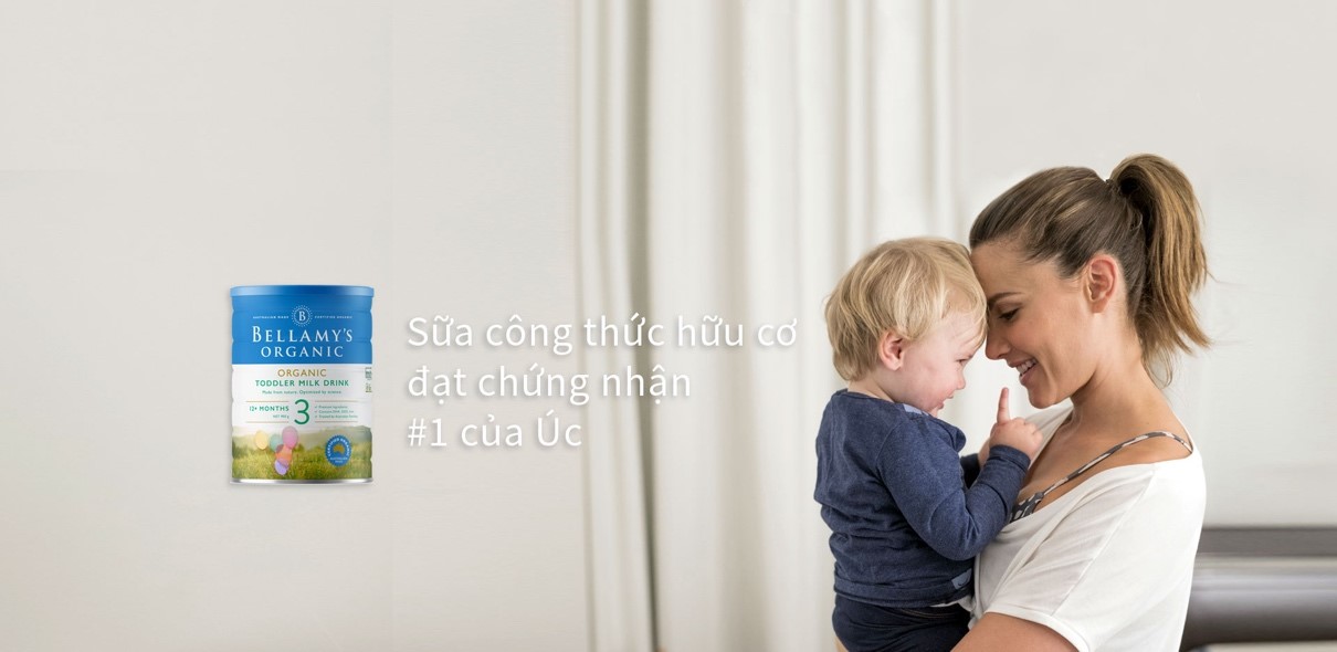 sữa công thức hữu cơ Bellamy’s Organic